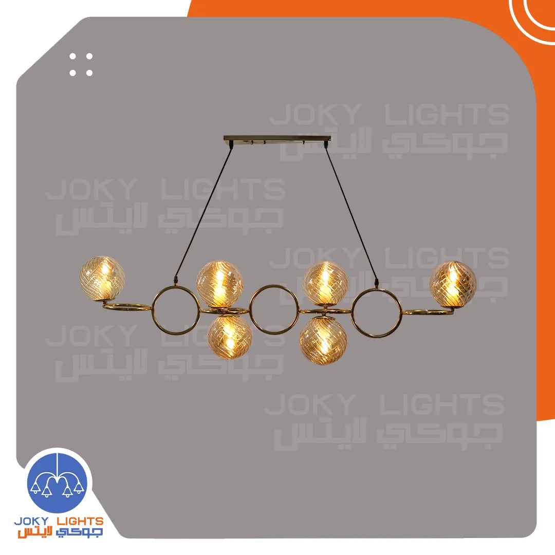 Chandelier Rings 6 Club – Gold Gloss (Code:083)