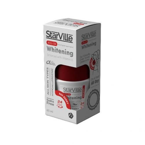 Starville Whitening Red Berry Roll-on 60ml
