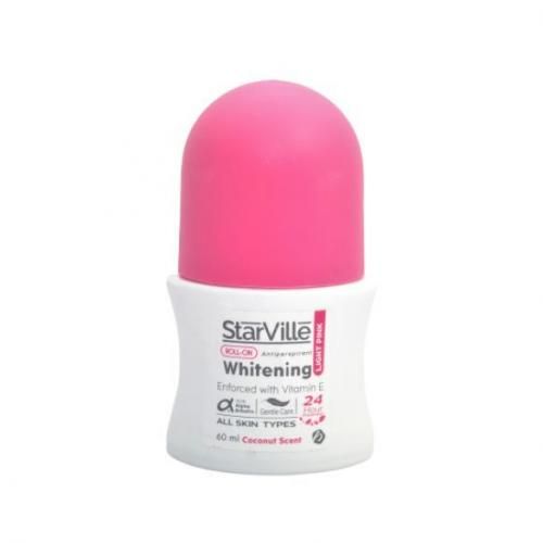 Starville Whitening Roll On Coconut Scent - 60ml