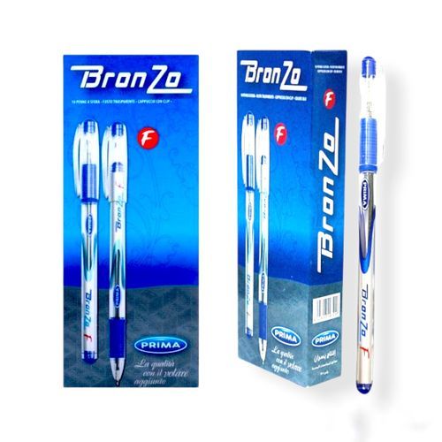 Prima Bronzo Blue Pen Set _10 Pcs _2 Packs