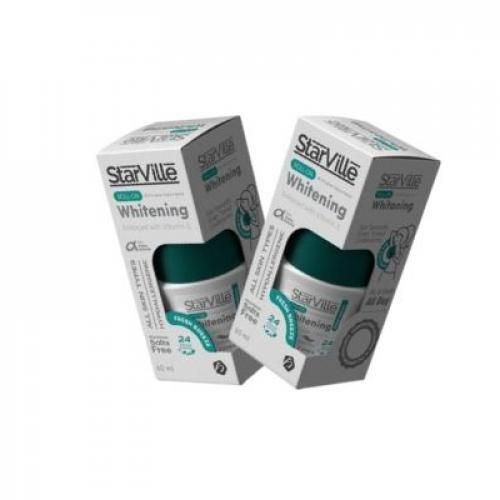 Starville Whitening Roll On Fresh Breeze - 60ml Set 2 Pcs