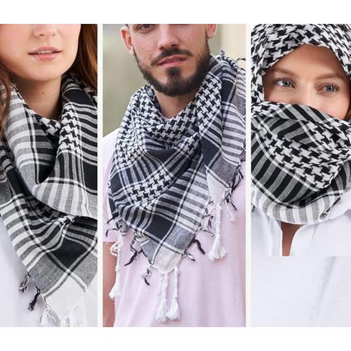 Palestine Scarf Shawl Keffiyeh Famous Trend Large Size