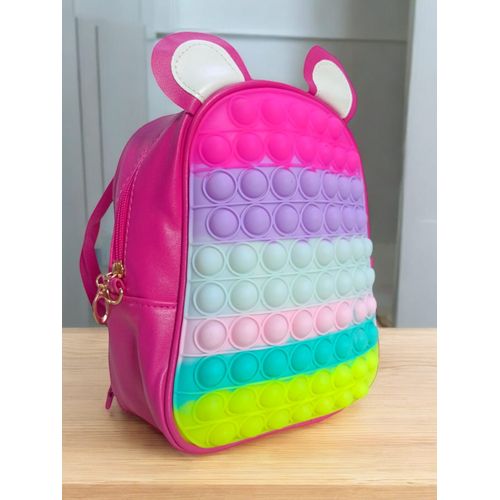 Bubbles Bag For Children, The Best Gift, Fuschia Color