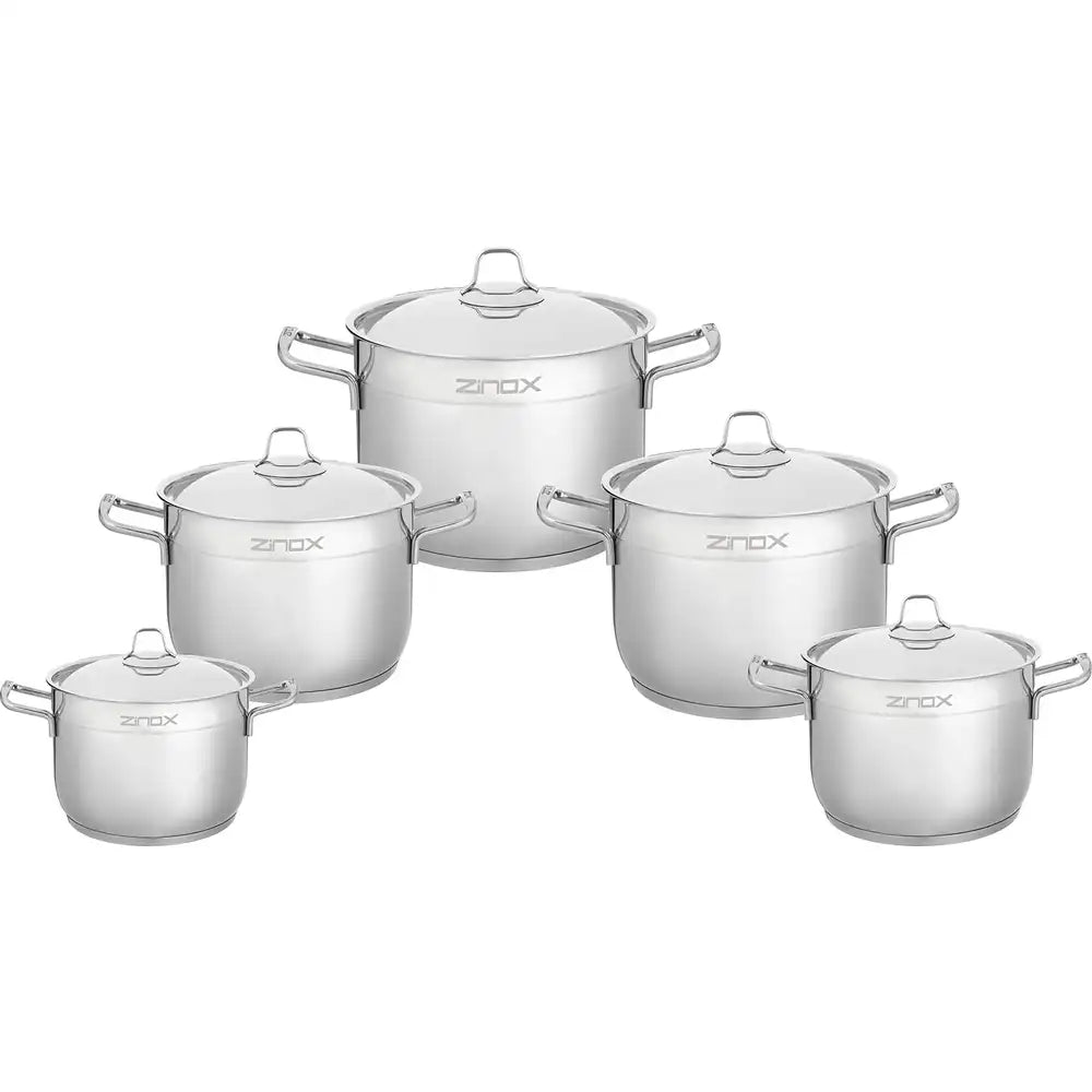 Zinox 10-piece Prime Set (16 - 20 - 24 - 28 - 32)