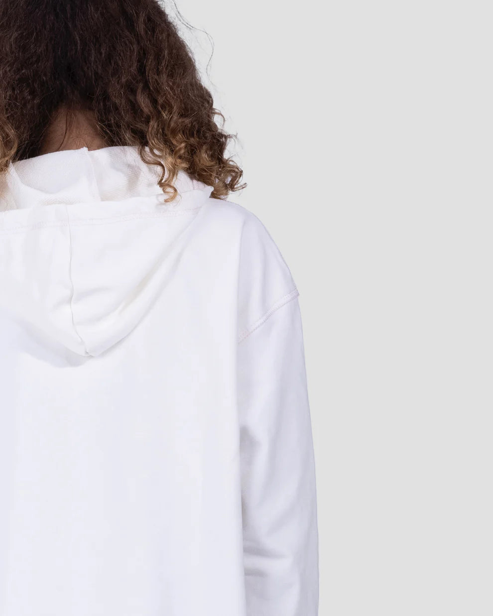Off White Over Pink Hoodie