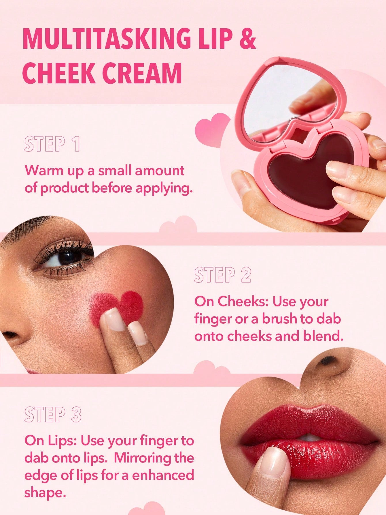 Sheglam Playing Cupid Cream Blush Affection 3.6g