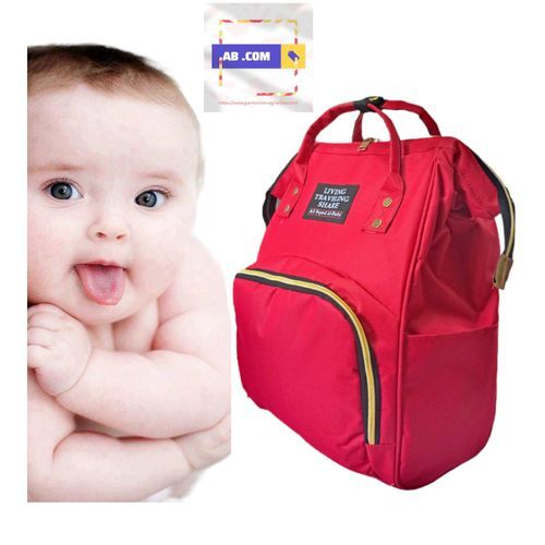 The Best Mami Baby Bag For Going Out And Spacious, The Color Is Red