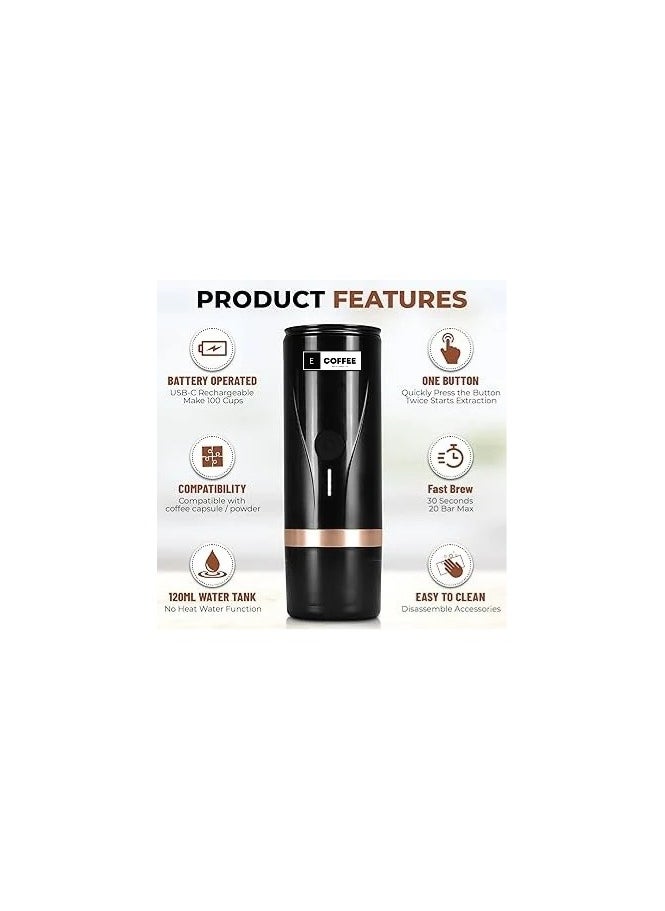 Portable Espresso maker, Self heating