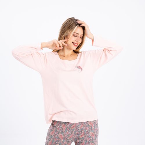 Zecotex "Ribbed Viscose Pajama Set