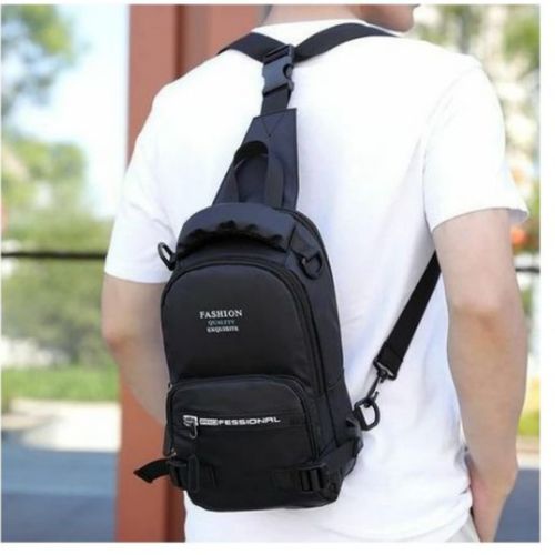 Casual Youth Bag For Both Sexes, Black Color