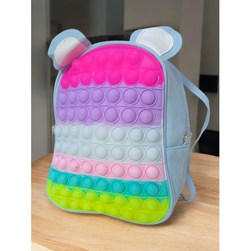 Bubbles Bag For Children, The Best Gift,Sky Blue Color