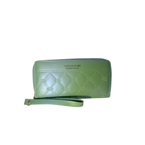Elegant Women's Wallet For Organizing Money And Cards Turquoise Color