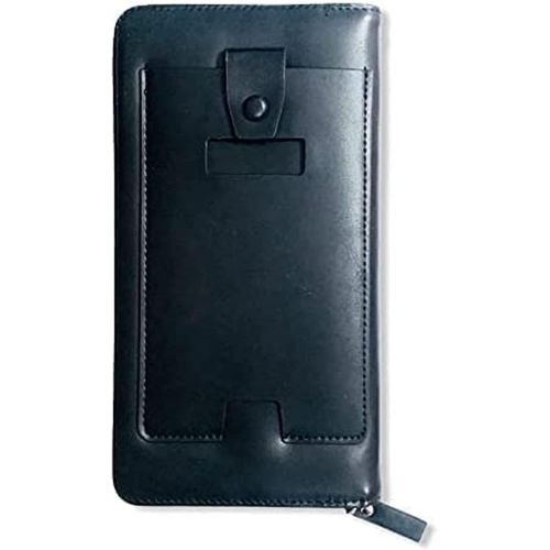 A Modern And Very Chic Kangaroo Wallet In Black Color