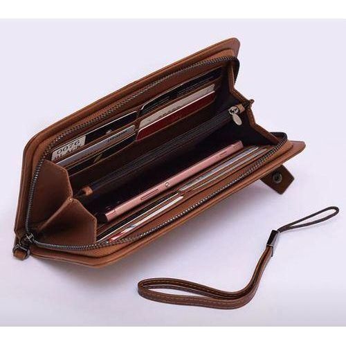Kangaroo Hand Wallet For Men - Camel
