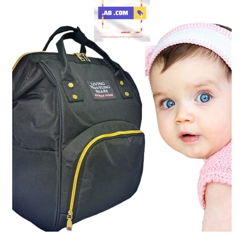 The Best Mamie Baby Bag For Going Out And Spacious, Black Color