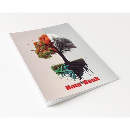 80 Sheets Notebook Lined 70 Grm Set 6 Pcs - A4 Size