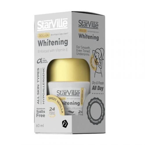 Starville Whitening Roll On Sweet Vanilla 60 ML
