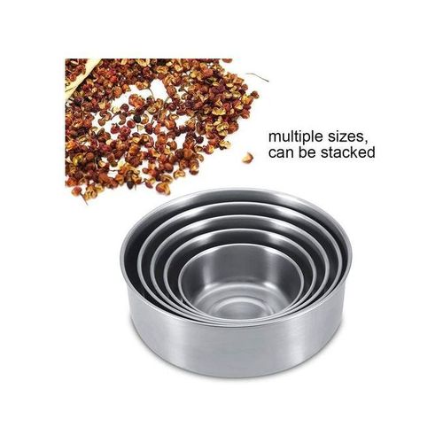 5 Pcs Stainless Steel Refrigerator Box Set - High Quality - Food Save