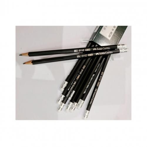 2B Pencil With Eraser Set X 2 Pack - (12 Pcs On Pack )