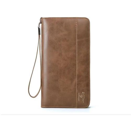 Kangaroo Hand Wallet For Men - Camel