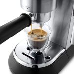 Delonghi Dedica Espresso Coffee Machine - Silver -1300 Watt- EC685.M