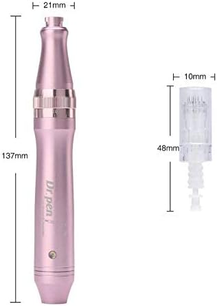 Dr. pen Ultima M7 Professional Microneedling Pen Wireless Electric Derma Pen with 2pcs Needles Cartridges Size 12