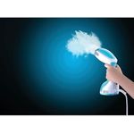 BLACK+DECKER Black + Decker Handy Garment Steamer, 1200 Watt, White/Blue - HST1200