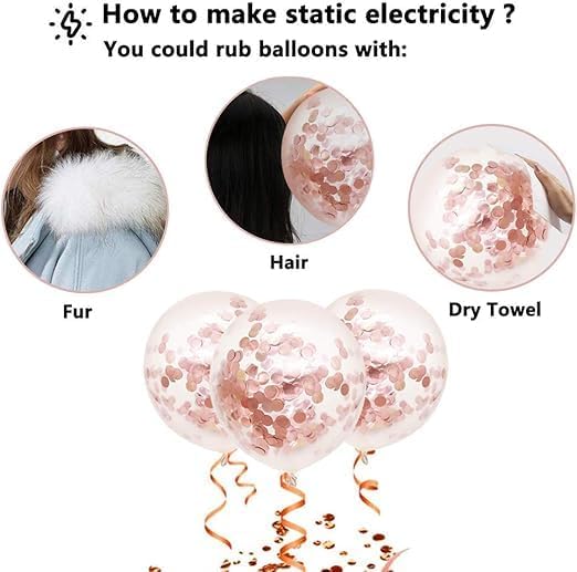 Rose Gold Foil Latex Balloons 60pcs 12 Inch White Gold Foil Balloons Rose Gold Foil Balloons for Decoration Use Perfect for Party Decoration