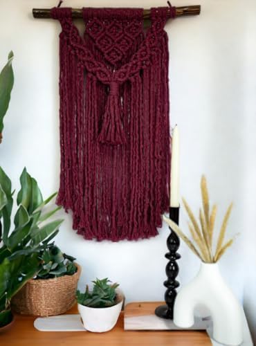 Macrame Wall Hanging Boho Decoration Gift for her