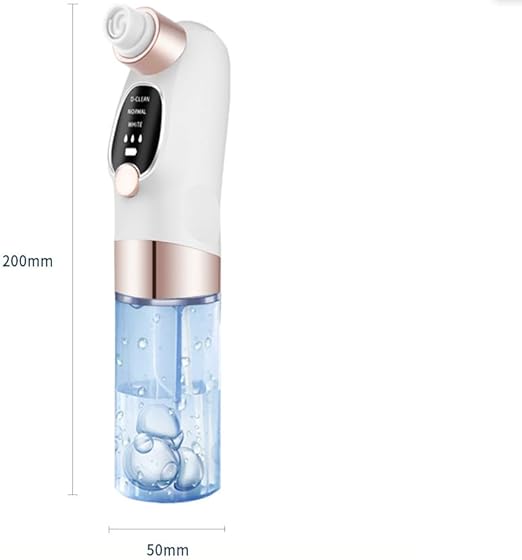 Blackhead Suction Pore Cleaner, 6 Suction Heads, 3 Modes, USB Charging Facial Cleansing, Pick Vacuum Cleaner, Device Blackhead Remover