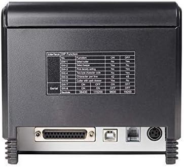 Xprinter Q200 - 80mmThermal POS Receipt Printer LAN / USB With Autocutter - Black