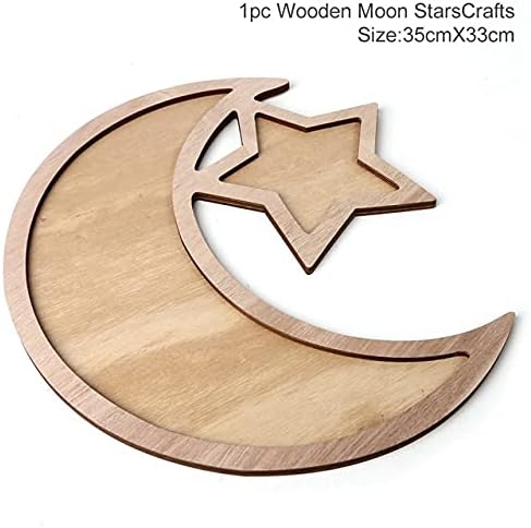 Generic Dinner plate eid mubarak decorate your islamic wood towel ramadan kareem decoration islamic muslim party decoration eid mubarak gift eid mubarak