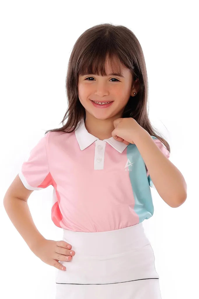 Pink Polo T-Shirt 0142-GR