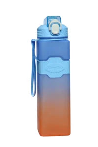 Blue Squared Bottel