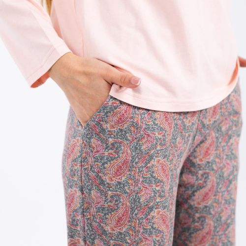 Zecotex "Ribbed Viscose Pajama Set
