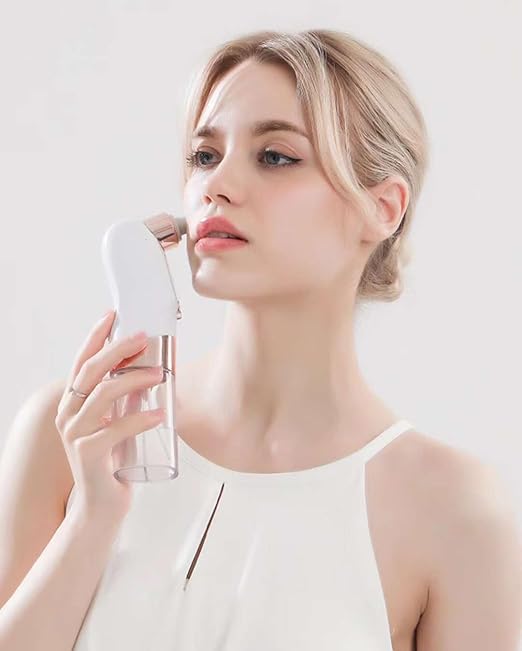 Blackhead Suction Pore Cleaner, 6 Suction Heads, 3 Modes, USB Charging Facial Cleansing, Pick Vacuum Cleaner, Device Blackhead Remover
