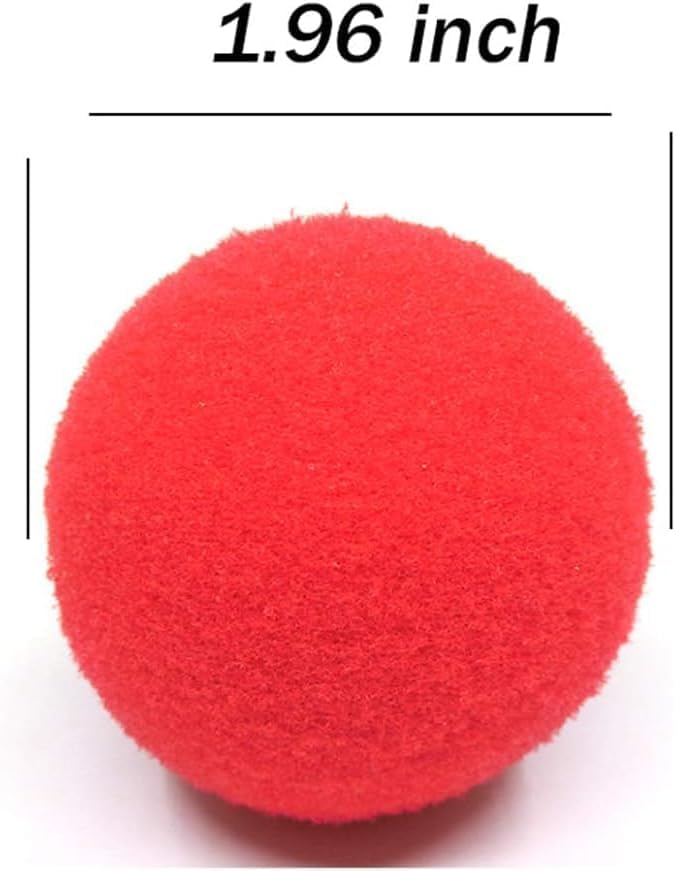 Red Clown Nose, Clown Noses for Kids Adult Accessories(5 PCS)