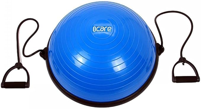 Joerex I-Care Bosu Balance Trainer Ball with Pump