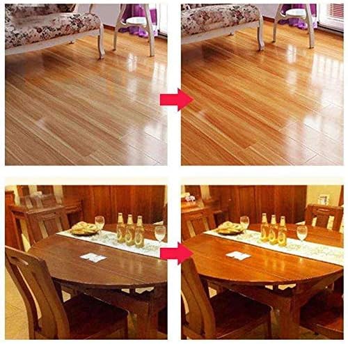 Wood Seasoning Natural Beeswax Cleaner and Polish for Furniture, Floor, Tables, Cabinets - Pack of 2