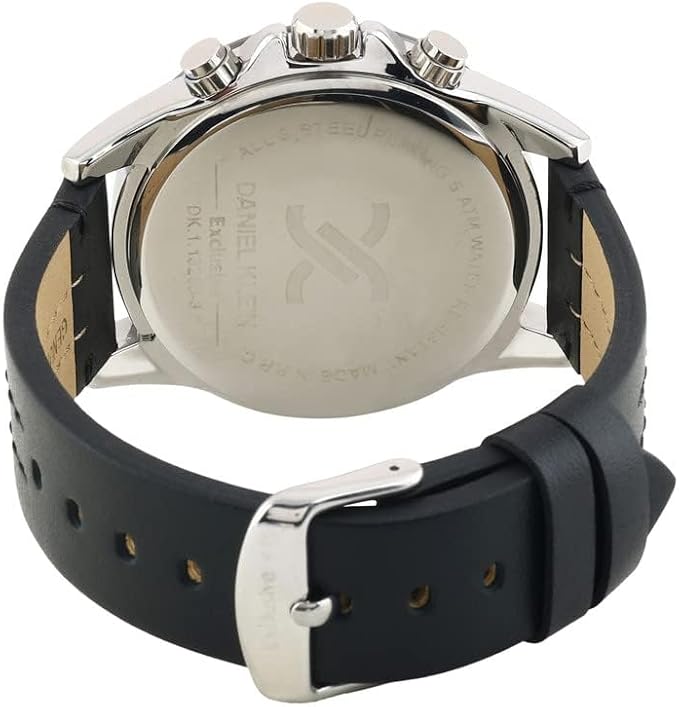Daniel Klein Watch for Men Quartz Movement Analog Display Black Metal Strap-DK.1.13286-3