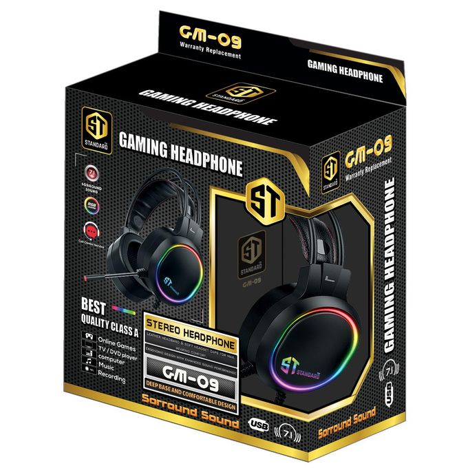 Headphone Standard Gaming GM09
