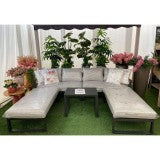5-piece outdoor furniture set, multi-use