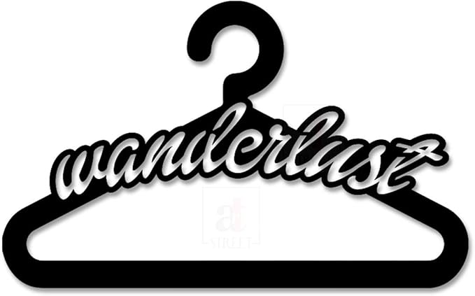 Art Street Wanderlust MDF Plaque Painted Cutout Ready to Hang Home Décor, Wall Décor, Wall Art