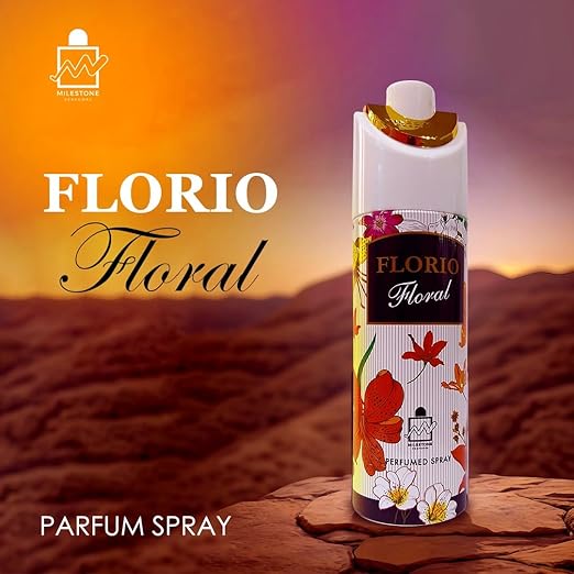 Milestone Florio Floral Body Spray For Men 200ml