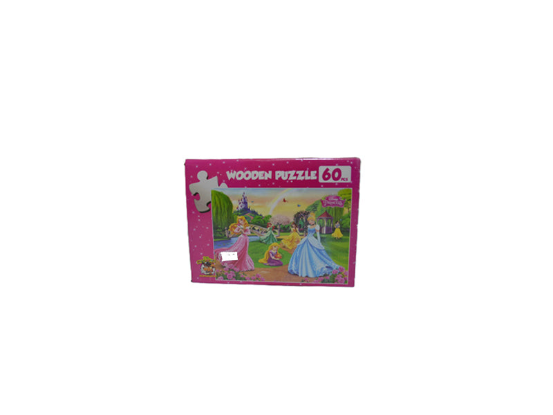Wooden puzzle to assemble the image of beauties 60 pieces