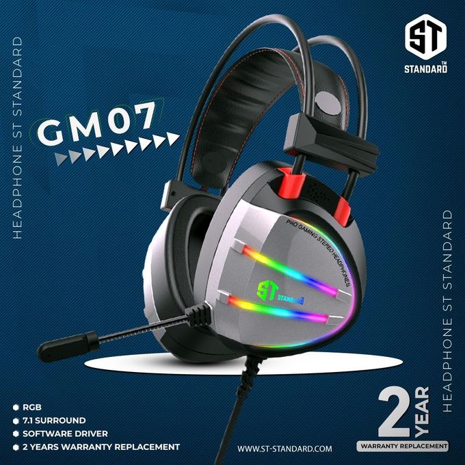 Headphone Standard Gaming GM07
