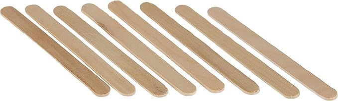 200 Pcs/Lot Craft Ice Cream Sticks 114MM Wooden Pop Popsicle Sticks Natural Wood Cake Tools kids Handwork Art Crafts