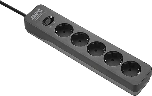 APC Essential SurgeArrest 5 Outlet Black 230V