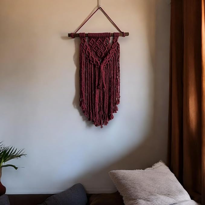 Macrame Wall Hanging Boho Decoration Gift for her