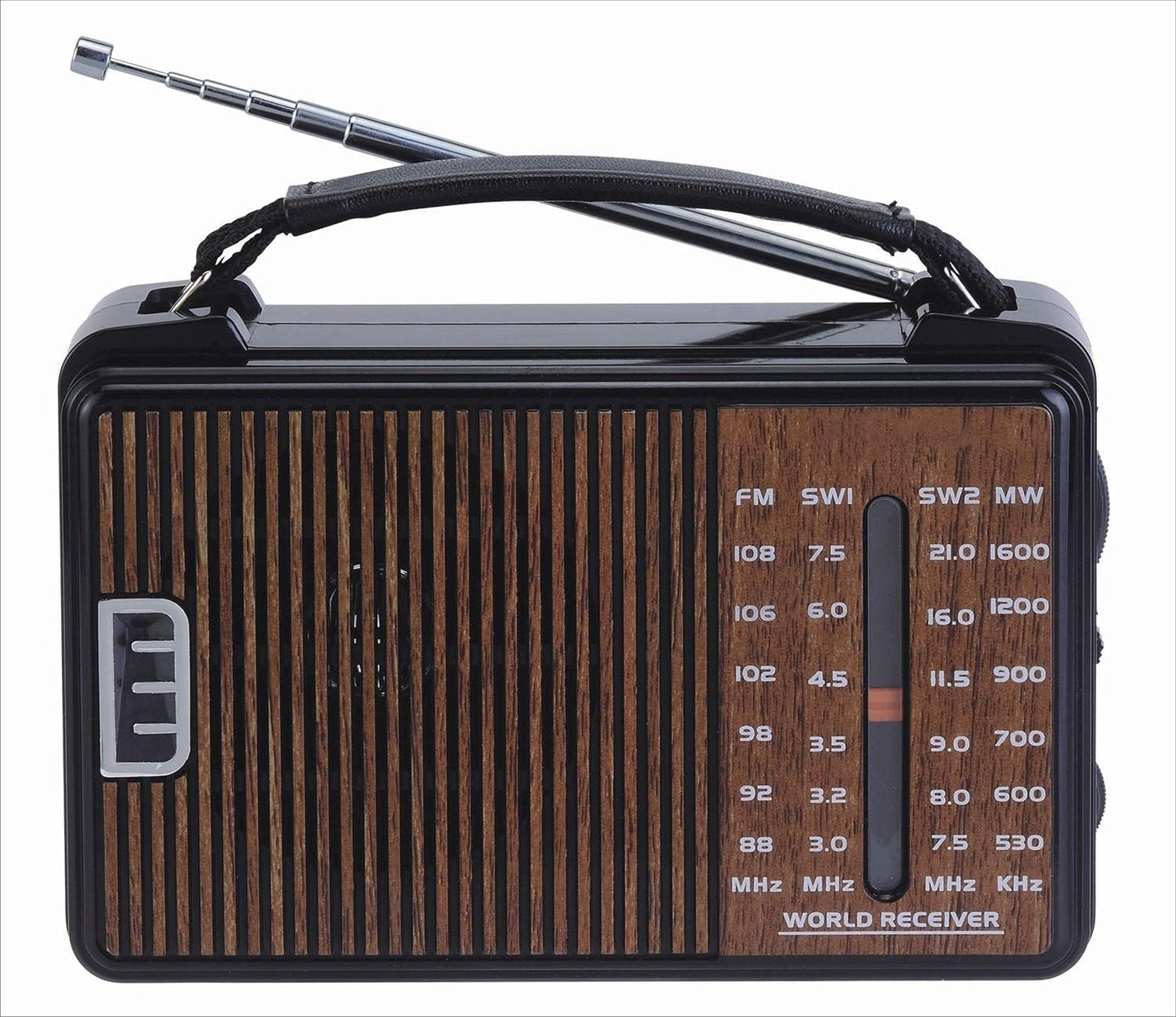 Golon Classic Mini Electric Radio RX-608ACW Black